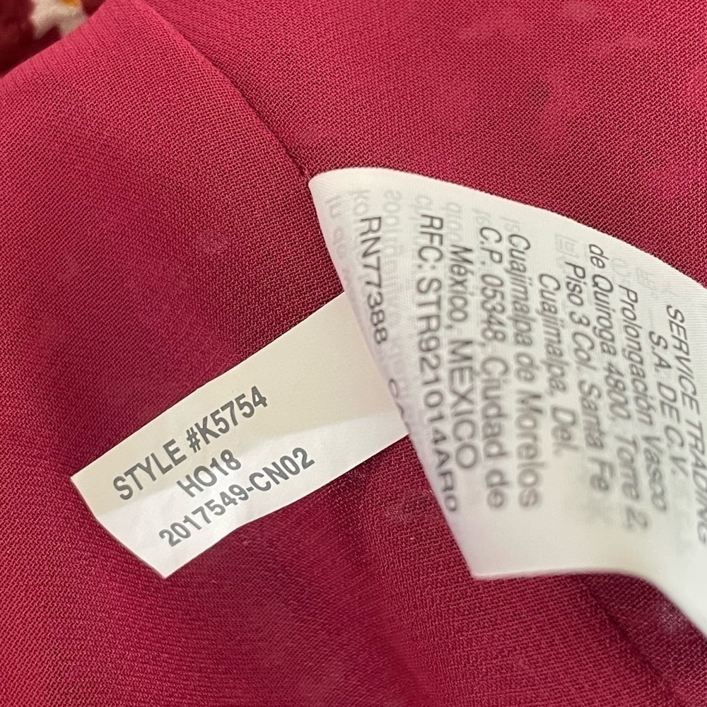 Madewell Overture Top in Ditsy Flowers Women’s Size XL - Picture 6 of 12